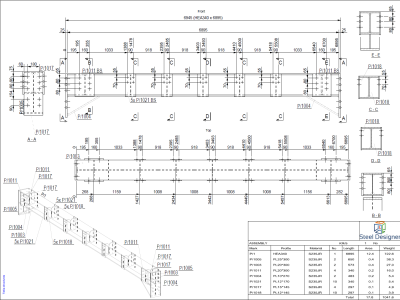 Steel Shop Drawing