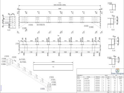 Steel Shop Drawing