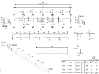 Steel Shop Drawing