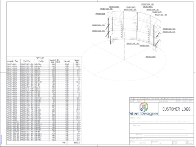 Steel Shop Drawing